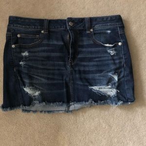 AE denim skirt